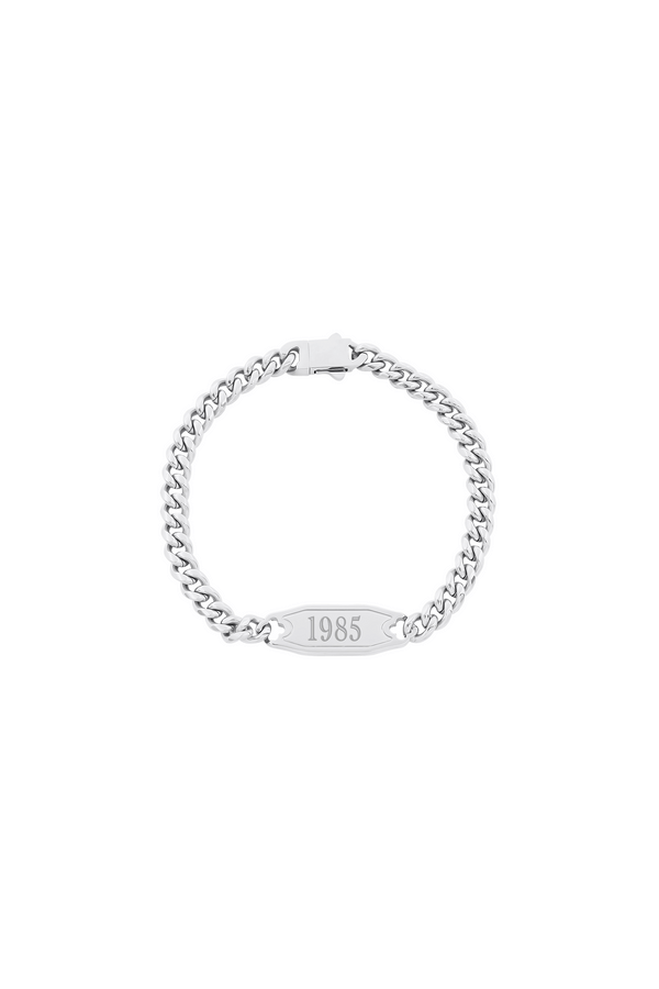 carisma Nick's Silver Engravable Bracelet