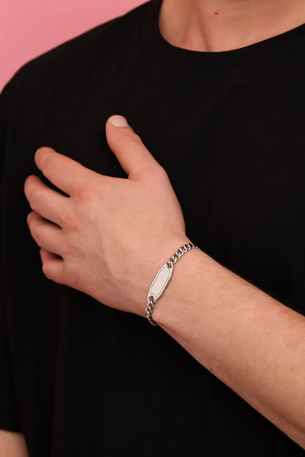 Carisma Nick's Silver "Inħobbok Pa" Bracelet