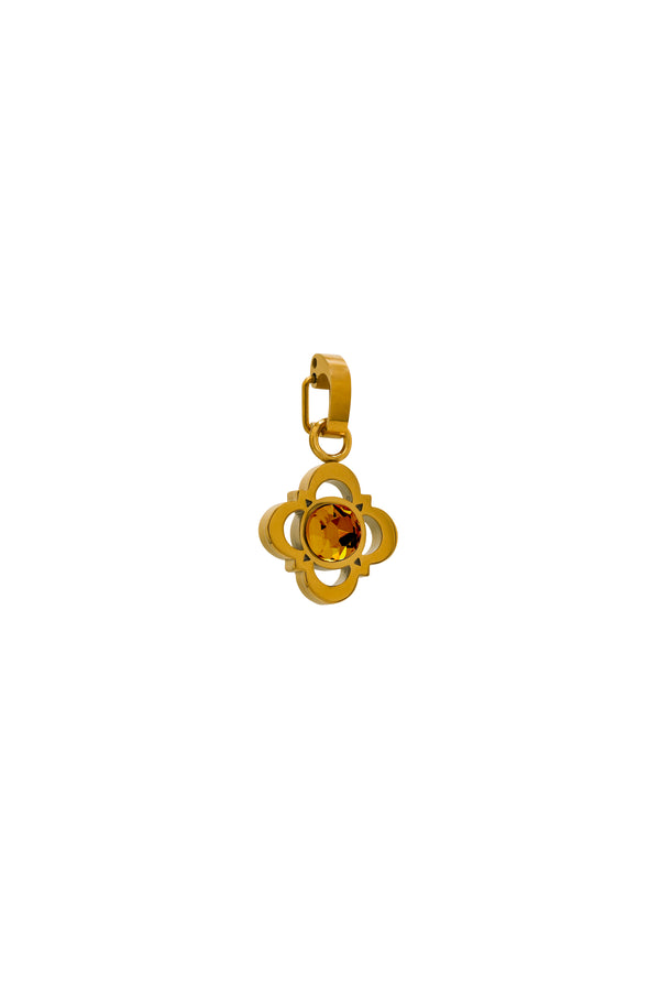 carisma November Carisma Logo Birthstone Pendant