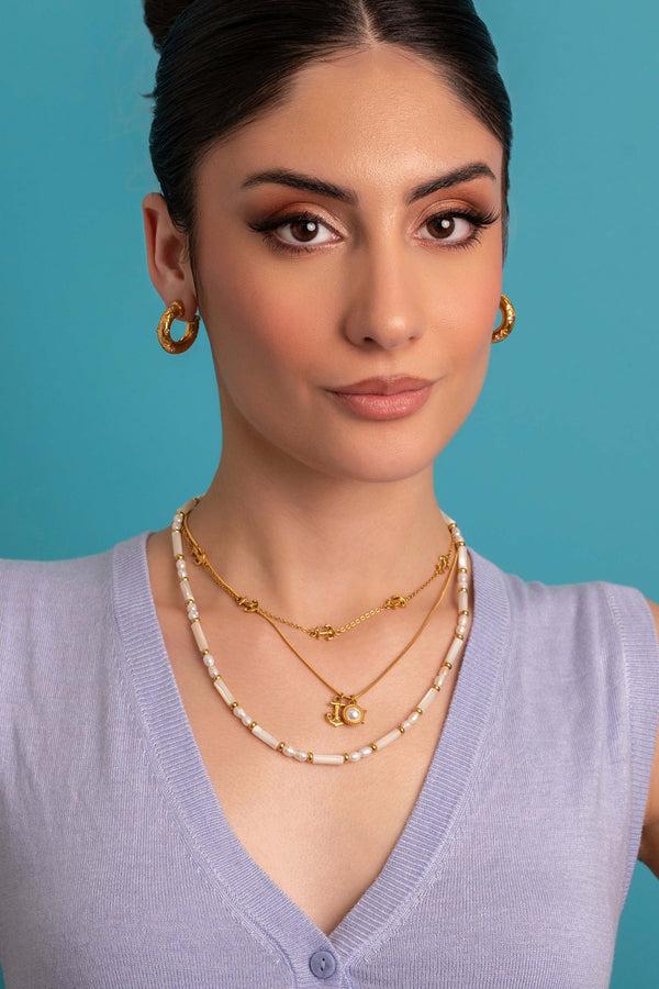 Carisma Ocean Spark Hoop Earring Set