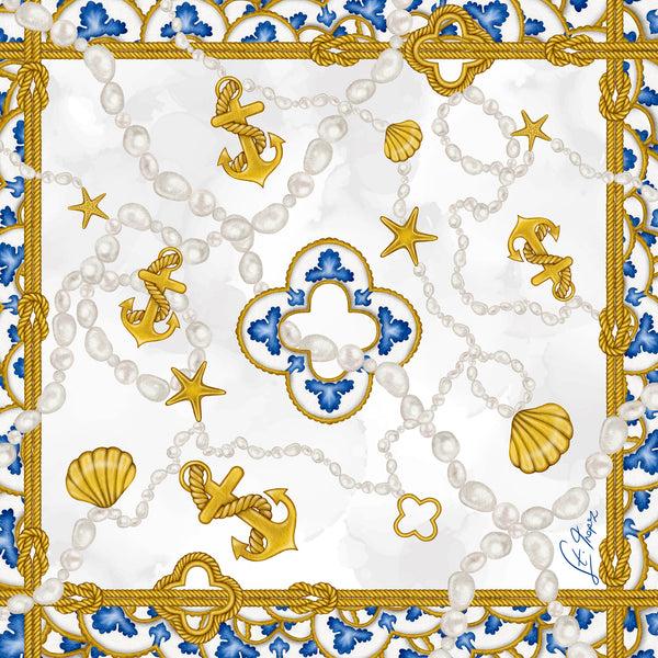 carisma Ocean Voyage Silk Scarf