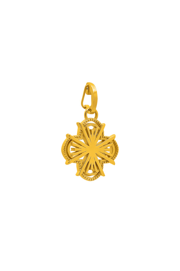 carisma Ornate Maltese Cross Pendant