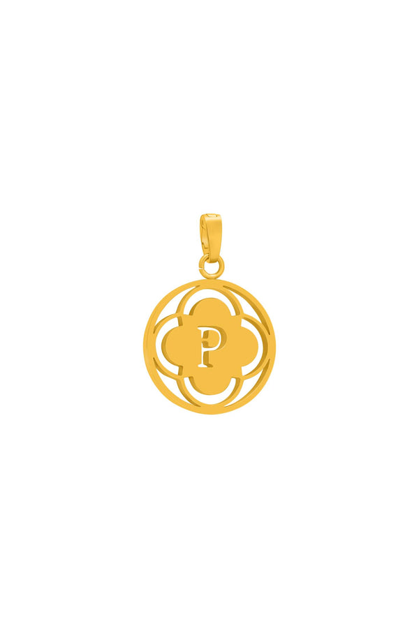 carisma "P" Carisma Logo Letter Pendant