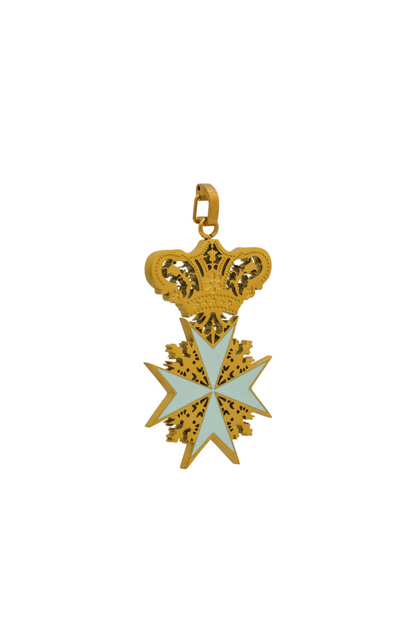 carisma Pastel Imperial Maltese Cross Pendant