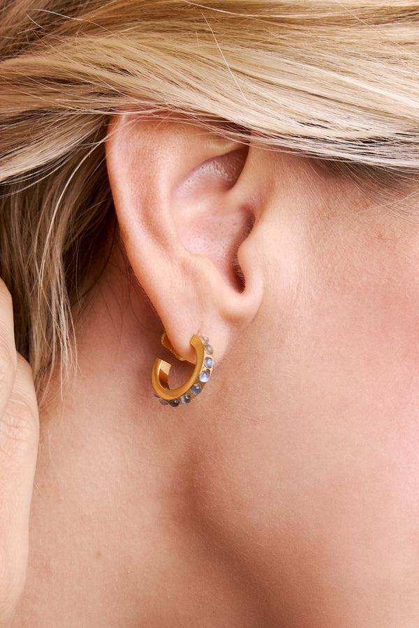 Carisma Petite Bleu Horizon Hoop Earring Set