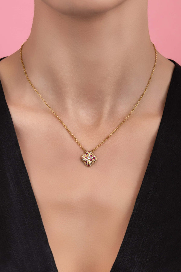 Carisma Pink Aurora Necklace