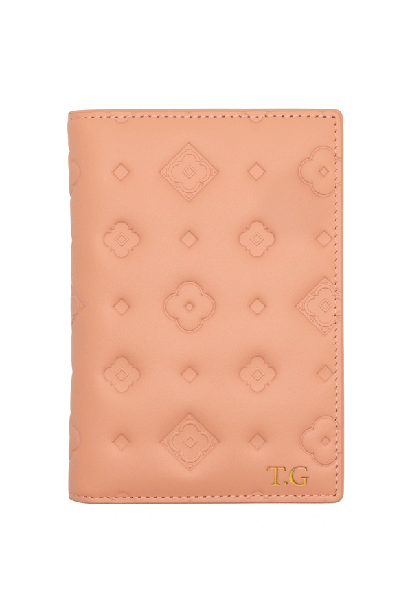 carisma Pink Passport Cover & Luggage Tag