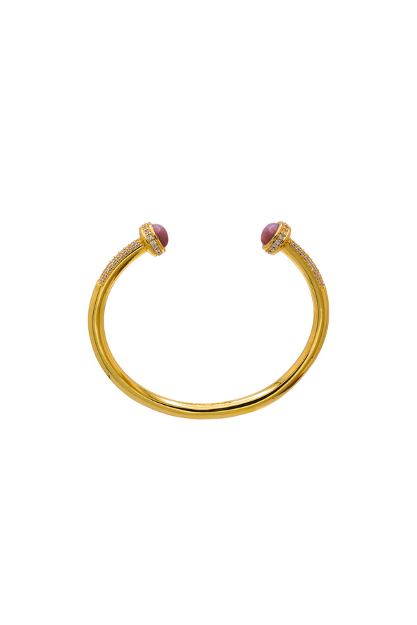 Carisma Pink Sphere Bangle