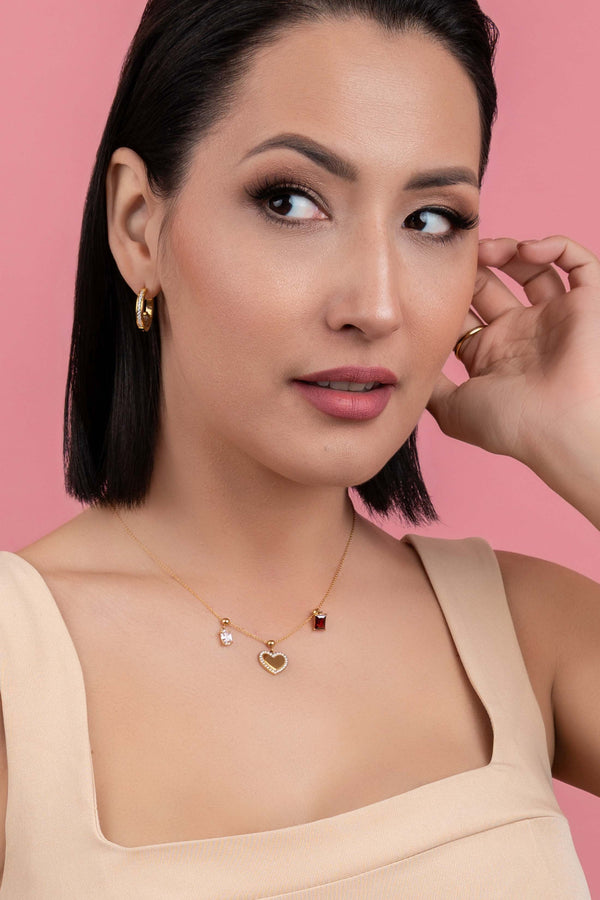 Carisma Qalbi Halo Engravable Toggle Charm Pendant