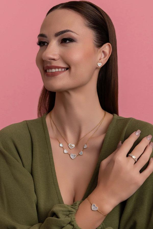 Carisma Qalbi ‘Ma’ Mother Of Pearl Necklace