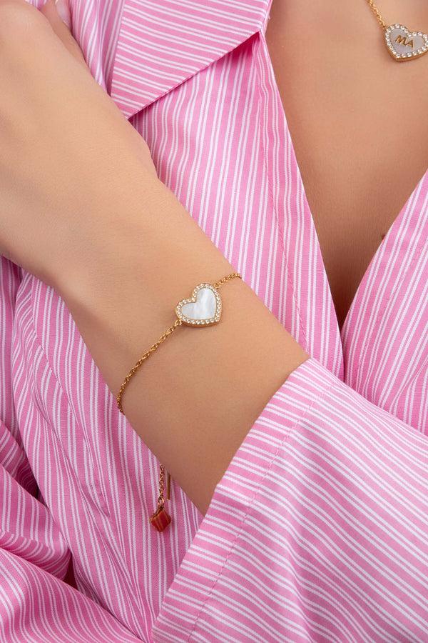 Carisma Qalbi Mother Of Pearl Bracelet