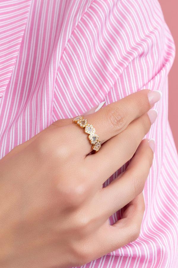 Carisma Qalbi Mother Of Pearl Ring