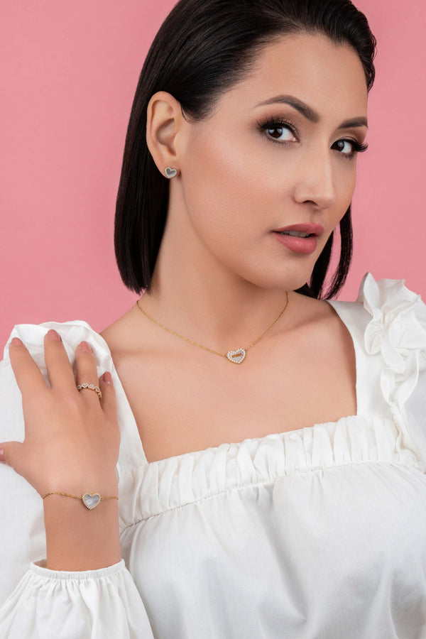 Carisma Qalbi ‘Nanna’ Mother Of Pearl Necklace