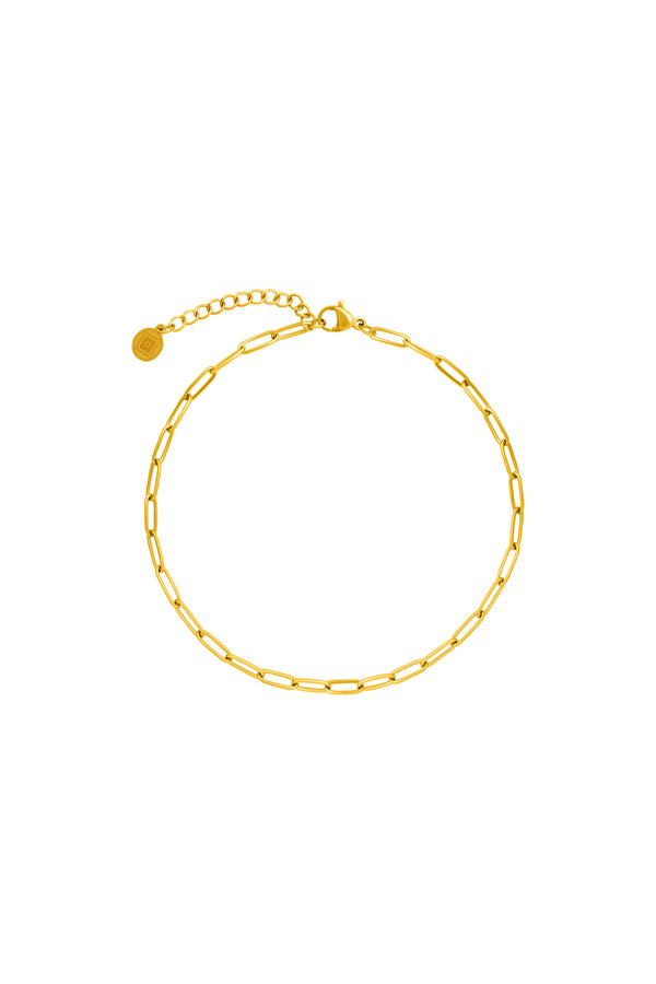 carisma Rectangle Link Anklet