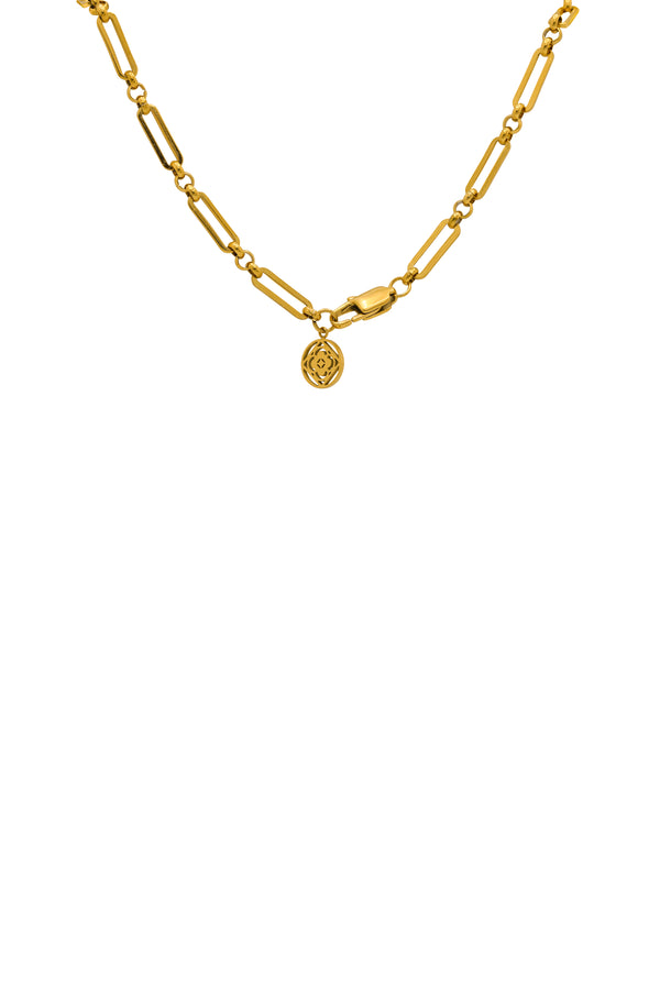 Carisma Rectangle Link Chain Necklace