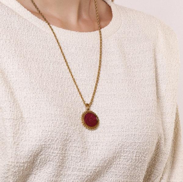 Carisma Red Stone Pendant