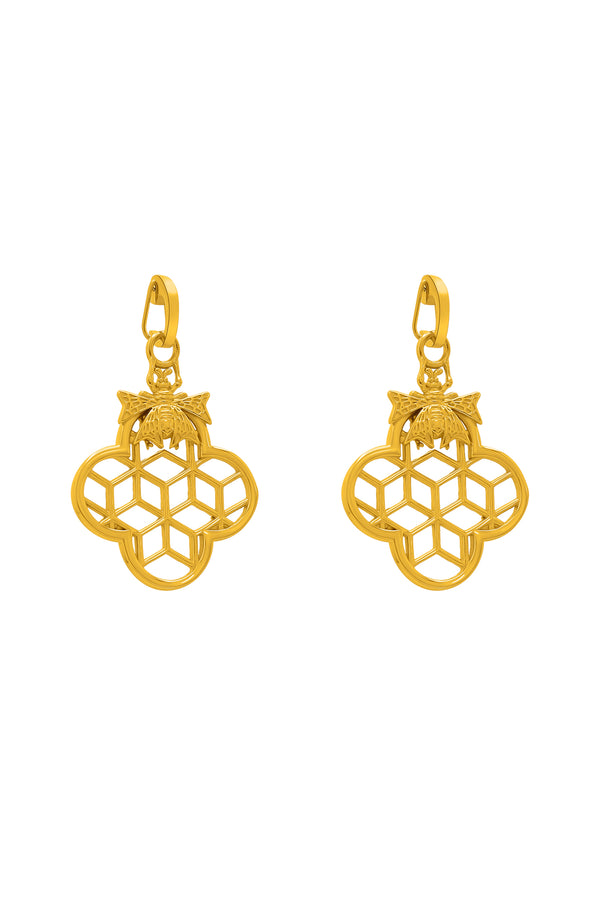 carisma Reġina Carisma Logo Pendant Earring Set