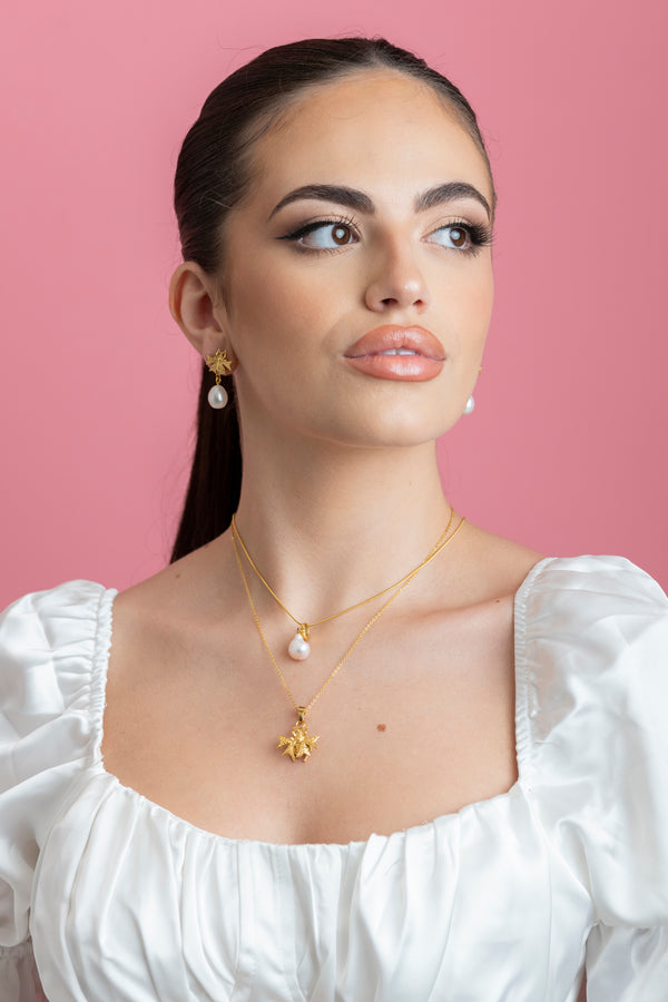 Carisma Reġina Perla Drop Earring Set