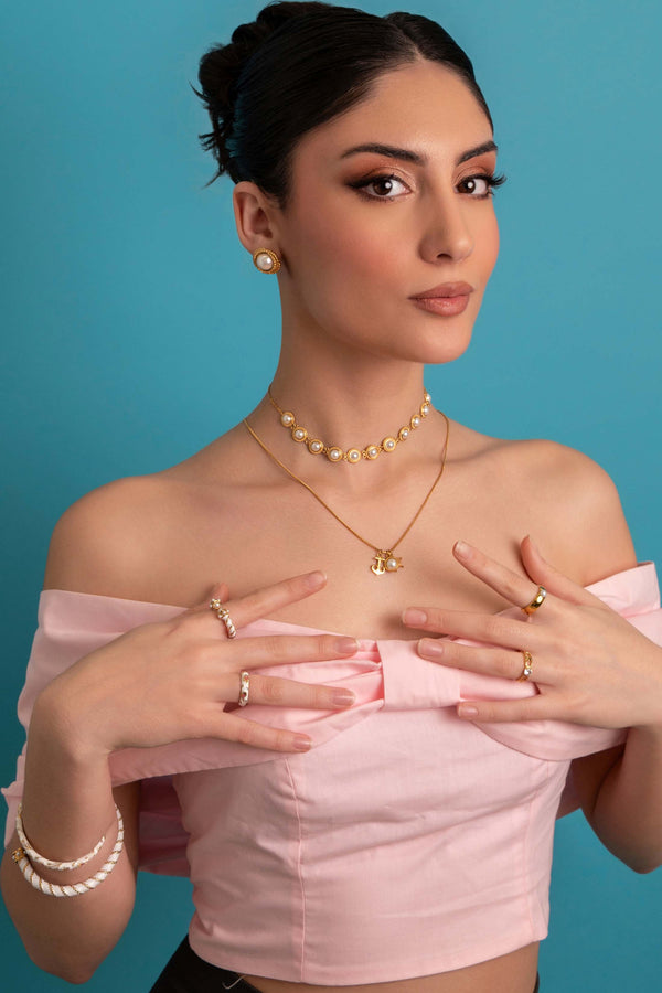 Carisma Riviera Knots Stud Earring Set