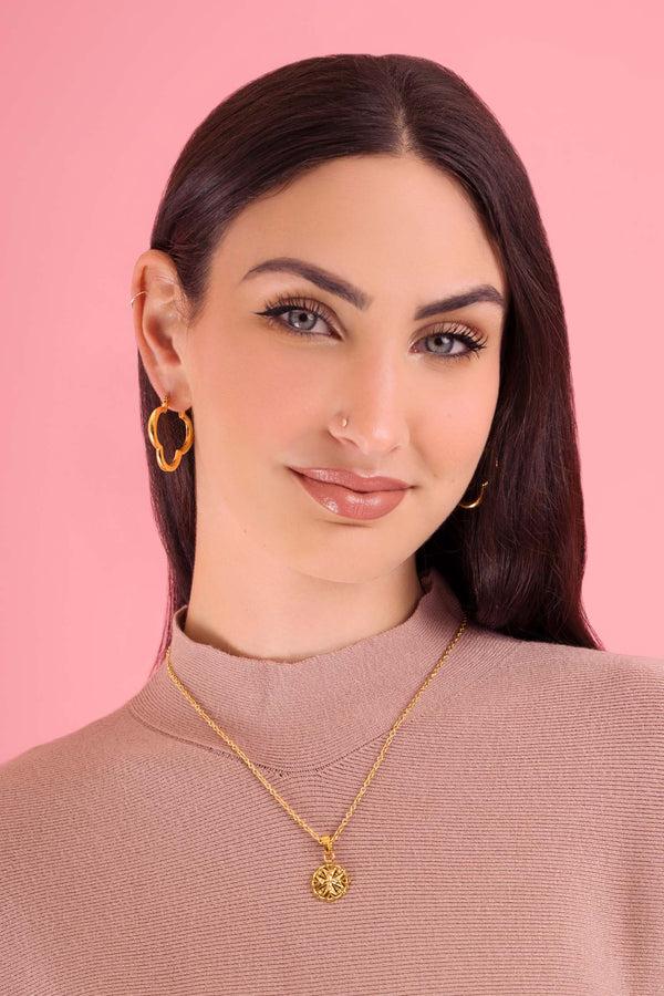 Carisma Roberta's Signature Large Hoop Earring Set