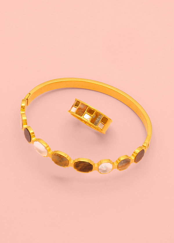 carisma Romana Bangle & Ring Gift Set