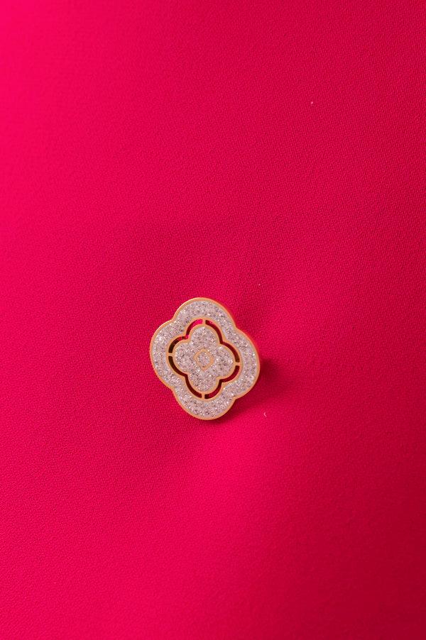 Carisma Rossi's Crystal Brooch