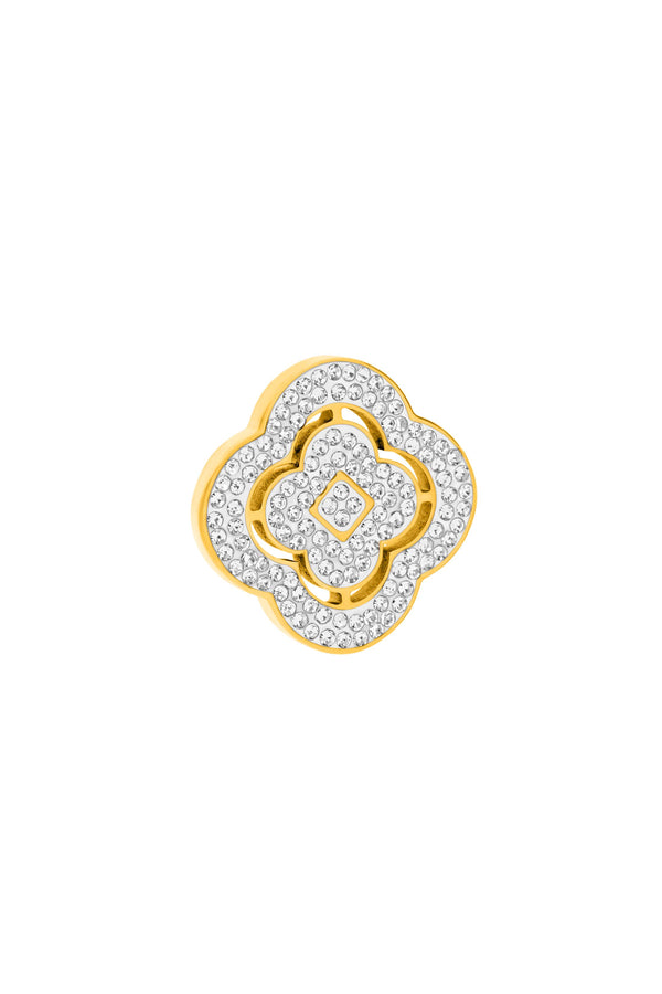 carisma Rossi's Crystal Brooch