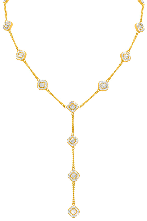 carisma Rossi's Crystal Drop Necklace