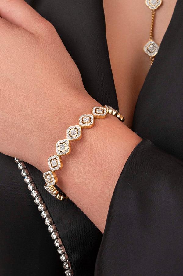 Carisma Rossi's Crystal Iconic Bangle