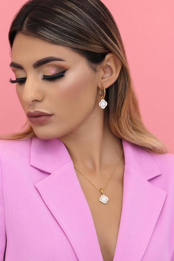 Carisma Rossi's Crystal Pendant & Earring Gift Set