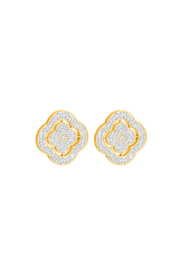 carisma Rossi's Crystal Stud Earring Set