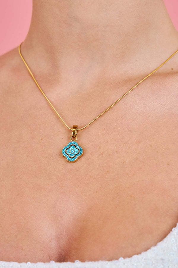 Carisma Rossi’s Limited Edition Cyan Pendant