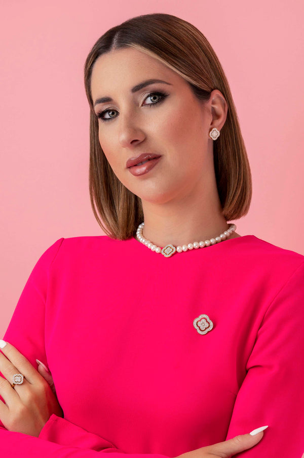 Carisma Rossi's Petite Crystal Stud Earring Set