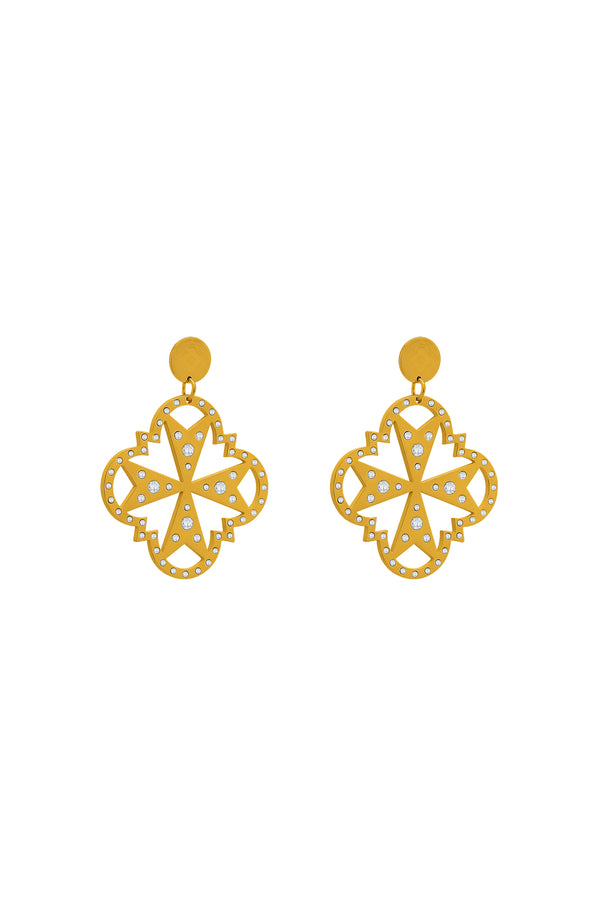 carisma Ruth’s Maltese Cross Earrings