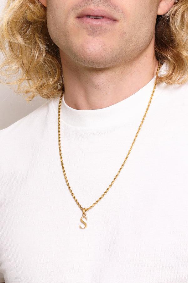 Carisma "S" Carisma Letter Pendant