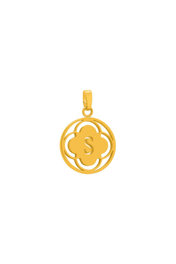 carisma "S" Carisma Logo Letter Pendant
