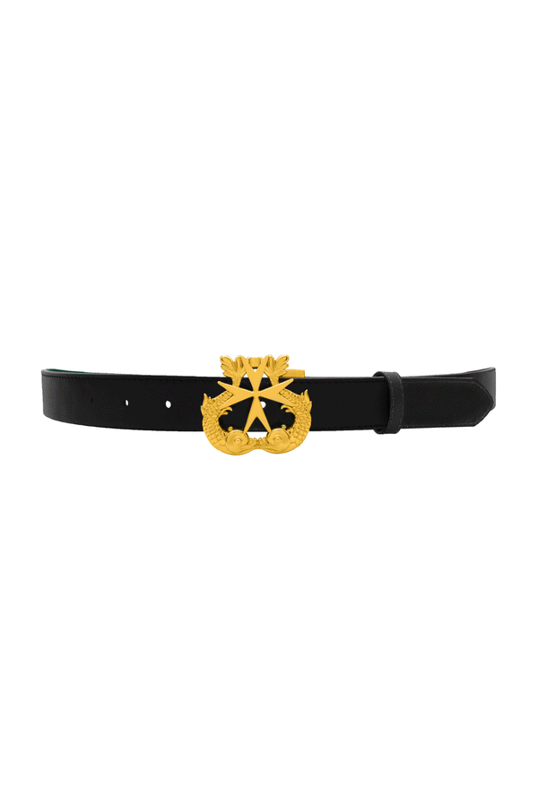 Carisma Carisma's Ħabbata Black & Green Reversible Belt