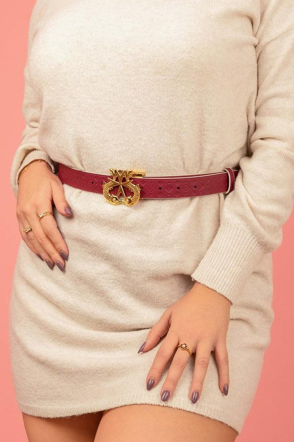 Carisma Carisma's Ħabbata White & Merlot Reversible Belt
