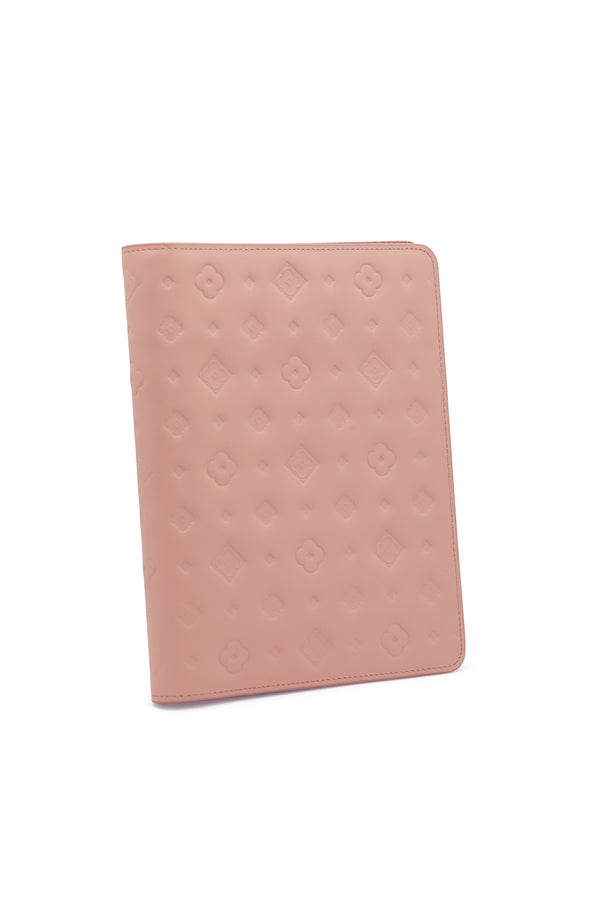 carisma Carisma's Logo Embossed Leather Diary Cover - Pink