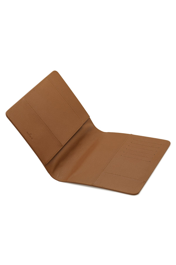 Carisma Carisma's Logo Embossed Leather Diary Cover - Tan