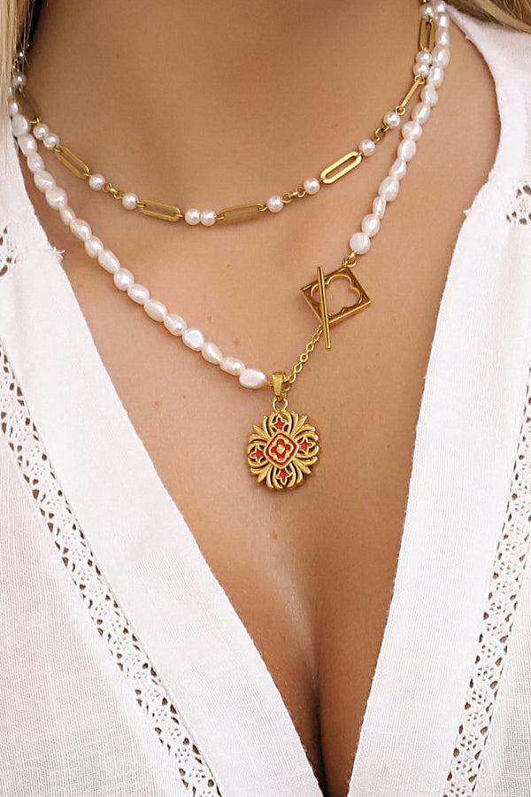 Carisma San Ġorġ Pendant & Earring Gift Set