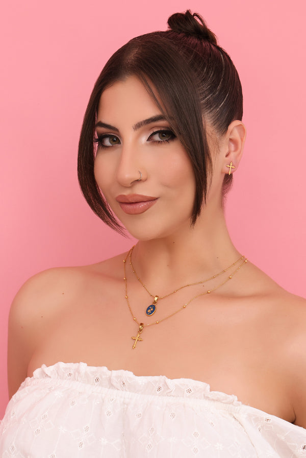 Carisma San Ġużepp Blue Pendant