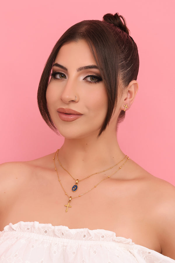 Carisma San Ġużepp Blue Pendant