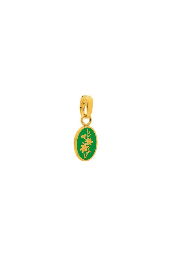 carisma San Ġużepp Green Pendant