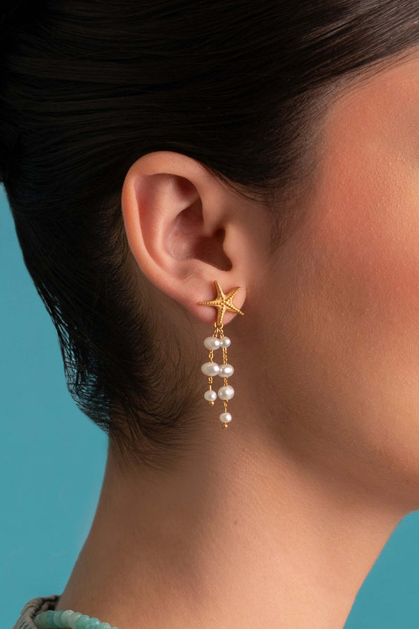 Carisma Sea Star Drop Earring Set