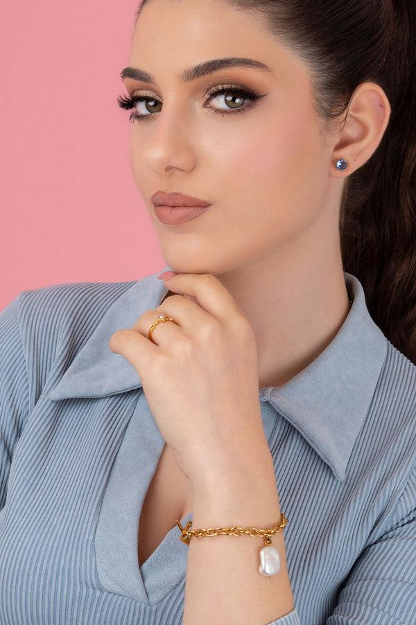 Carisma September Birthstone Stud Earring Set