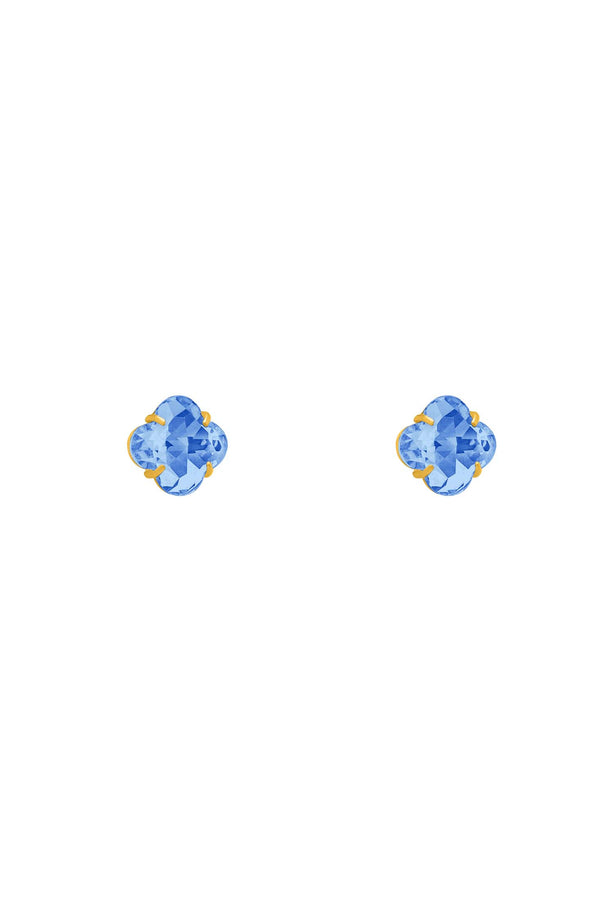 Carisma September Logo Birthstone Stud Earring Set
