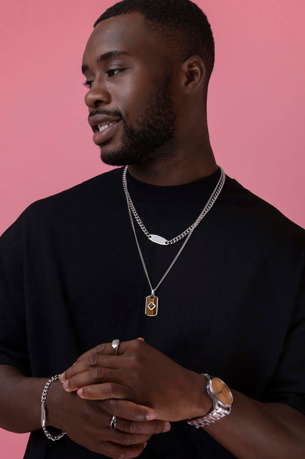 Carisma Silver And Black Zirconia Ring