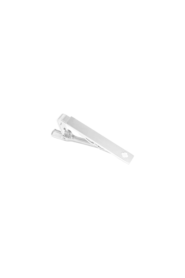 Carisma Silver Carisma Crest Tie Clip
