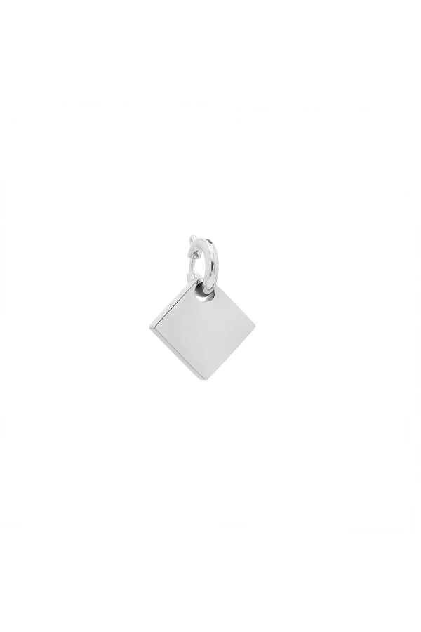 Carisma Silver Square Pendant